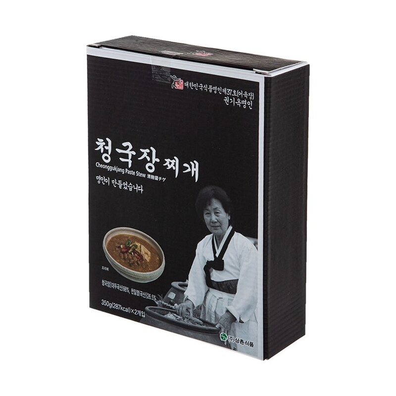 상촌식품 청국장 찌개 냉장, 350g, 2개