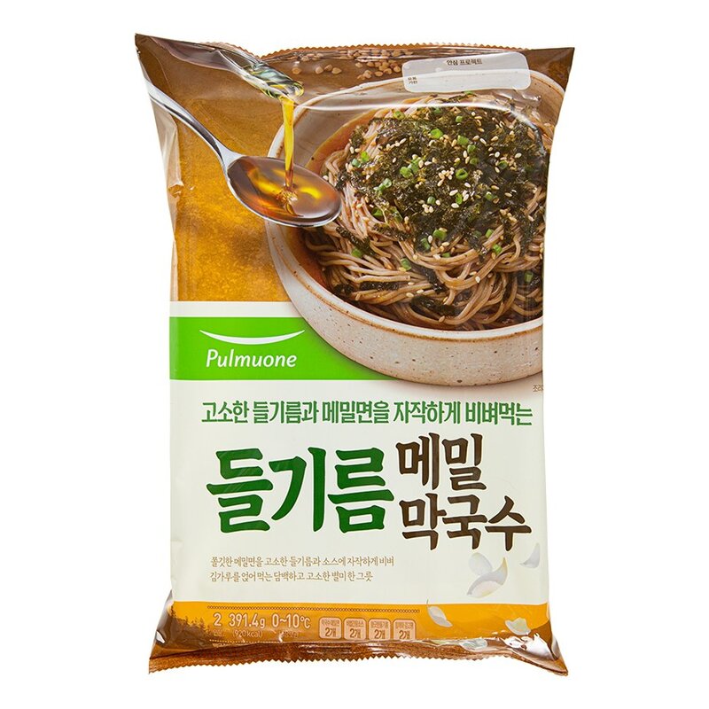 풀무원 들기름 메밀막국수 2인분, 391.4g, 1개