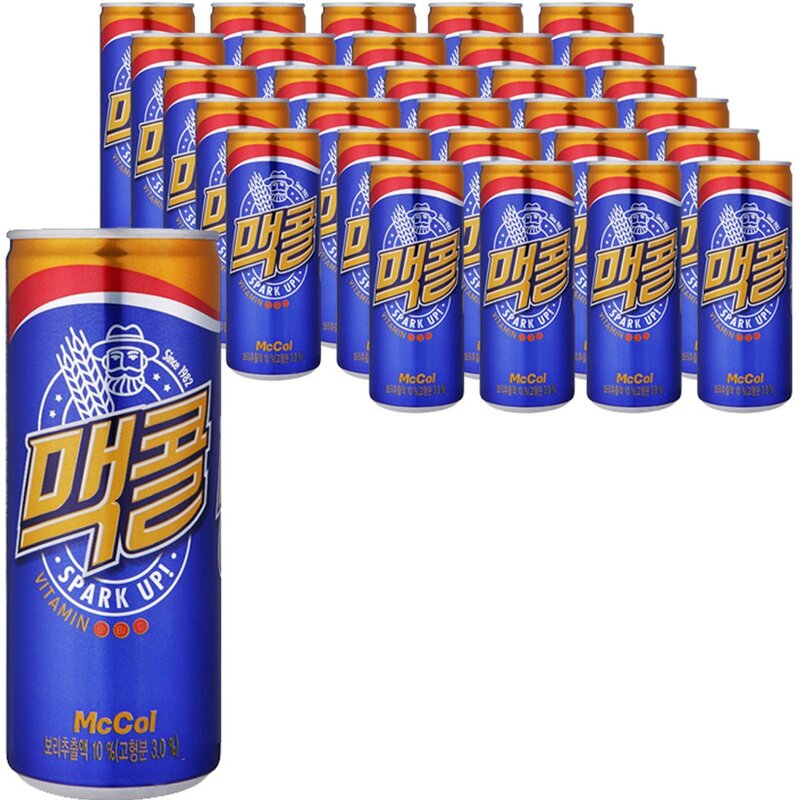 맥콜, 250ml, 30개