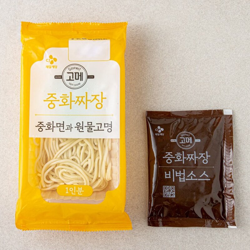 CJ 고메 중화짜장 2인분 (냉동), 760g, 1개