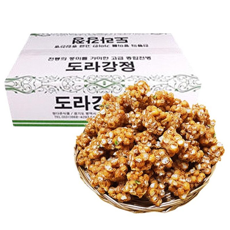 추억의 옛날과자 도라강정, 600g, 1개