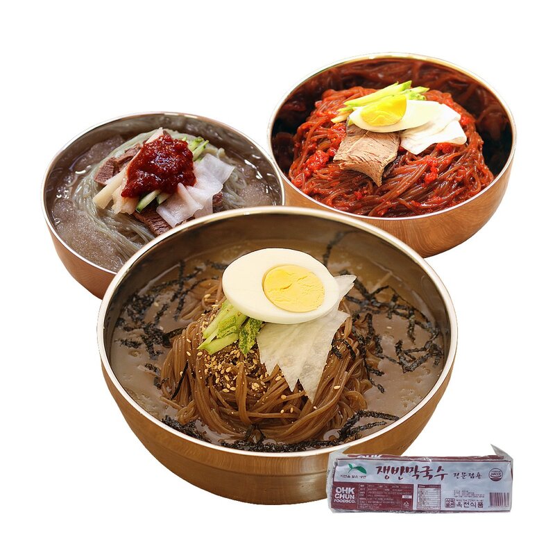 선비찬 옥천냉면 옥천막국수사리2Kg X 2봉(20인분/사리면만/맛보기육수2봉), 2kg, 2개