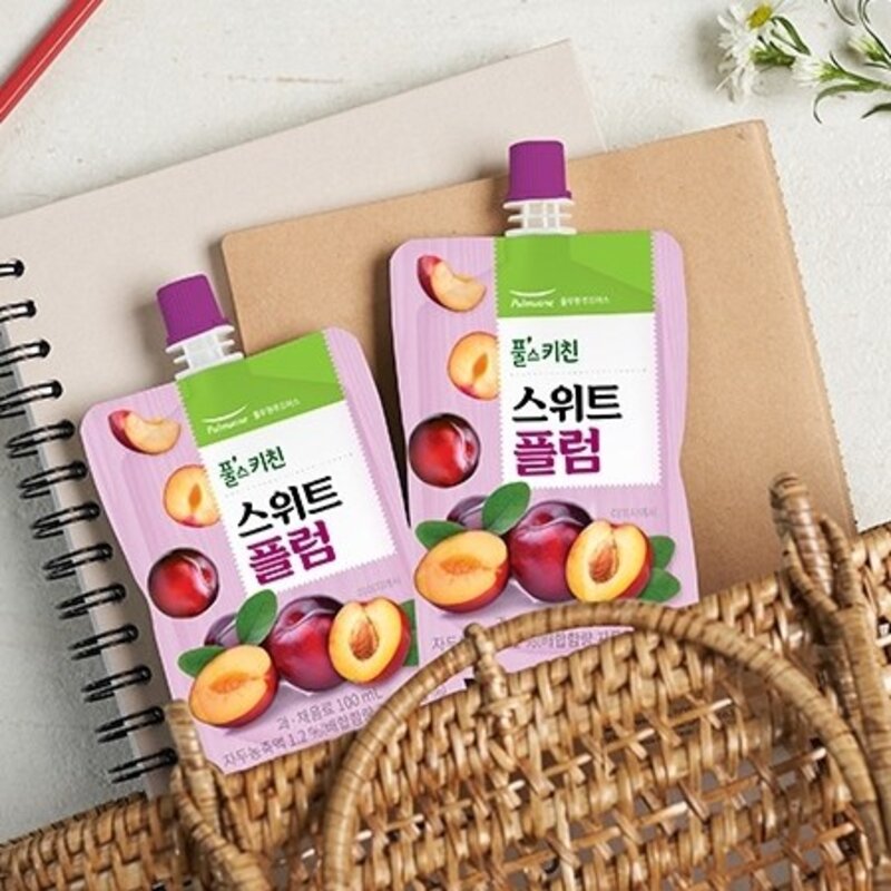 풀무원 풀스키친 스위트 플럼주스, 40개, 100ml