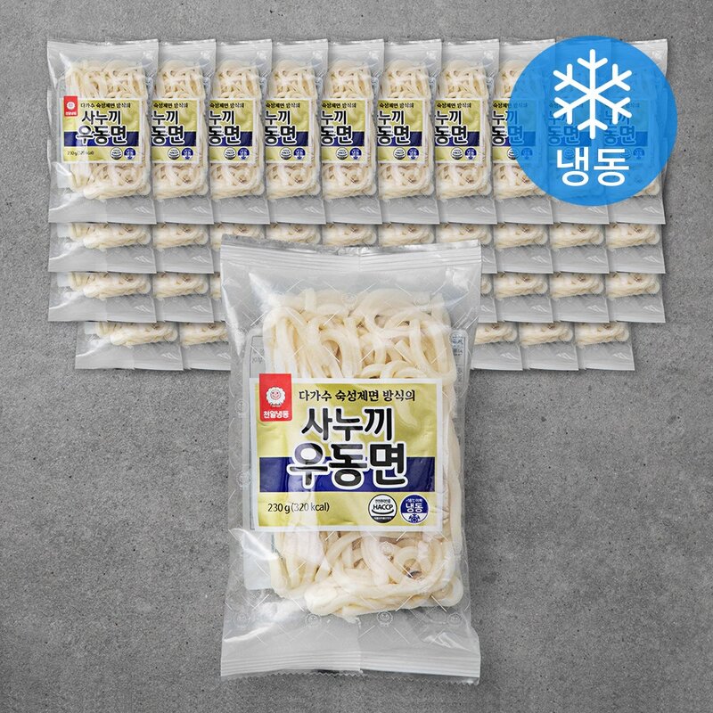 천일냉동 쫄깃한 사누끼우동 (냉동), 1.15kg, 8개