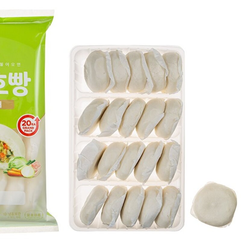 삼립 mini 야채 호빵 20개입 (냉동), 820g, 1개