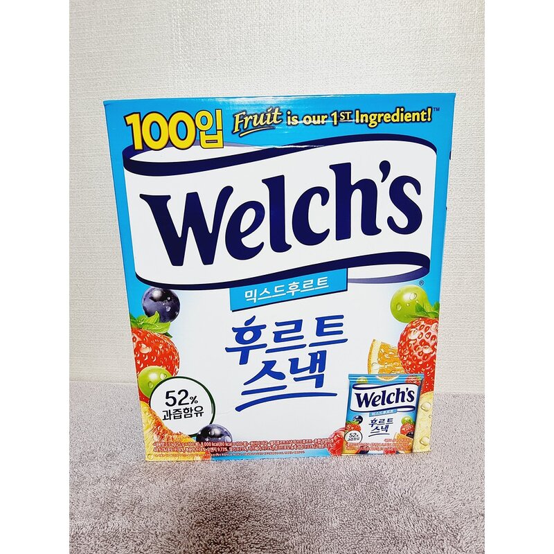 웰치스 WELCHS 후르츠 젤리 100CT, 2.5kg, 1개