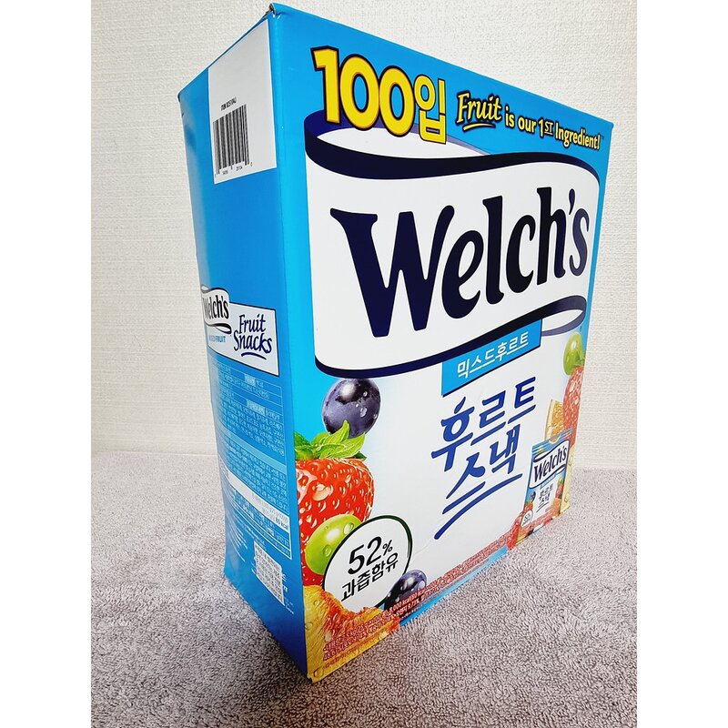 웰치스 WELCHS 후르츠 젤리 100CT, 2.5kg, 1개