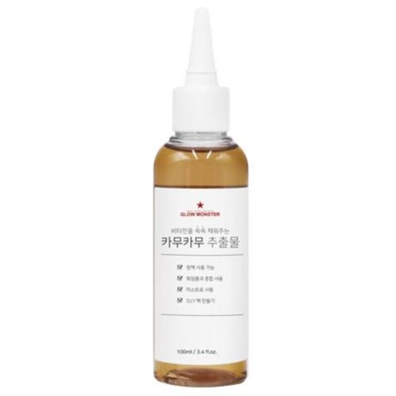 글로우몬스터 비타민씨앰플 카무카무추출물원액 에센스 잡티세럼 100ml, 1개