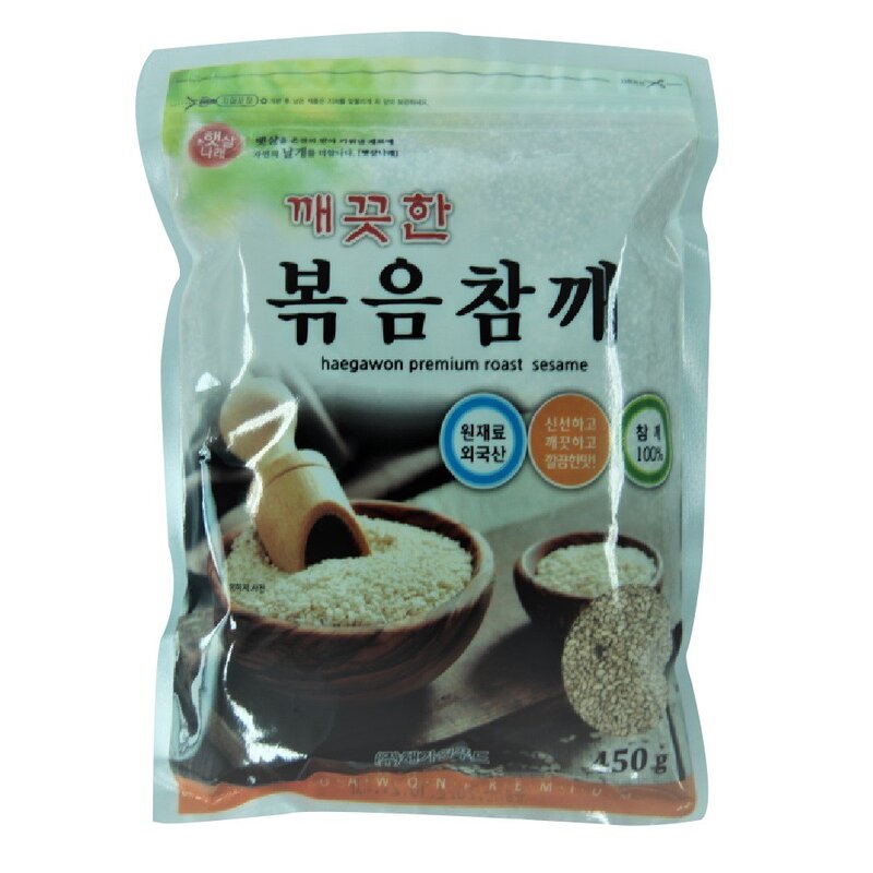 해가원 깨끗한 볶음참깨, 450g, 1개