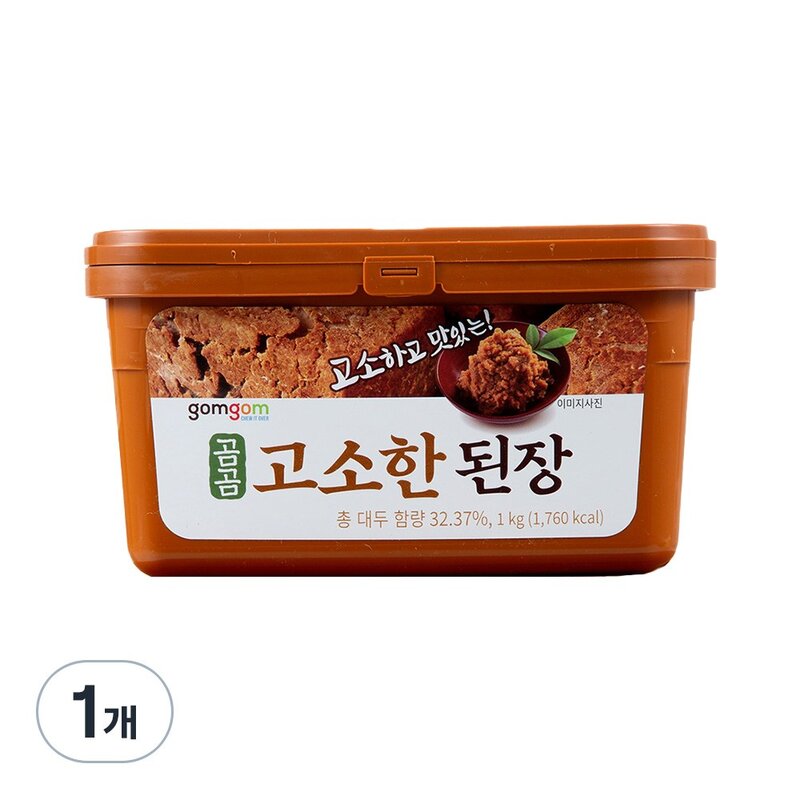 곰곰 고소한 된장, 1kg, 1개