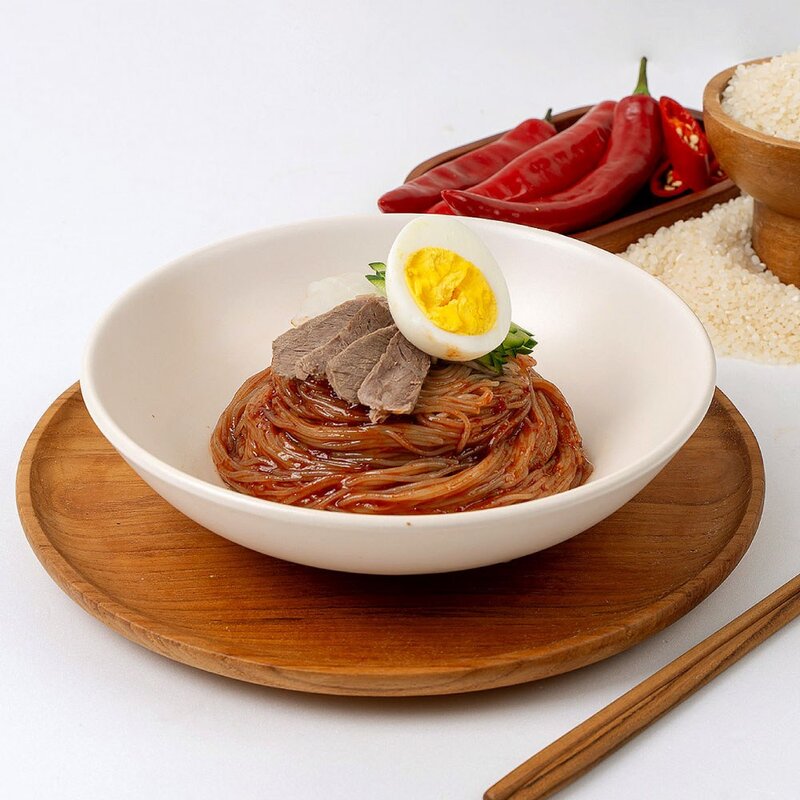 칠갑농산 얼음찬 비빔냉면, 142g, 20개