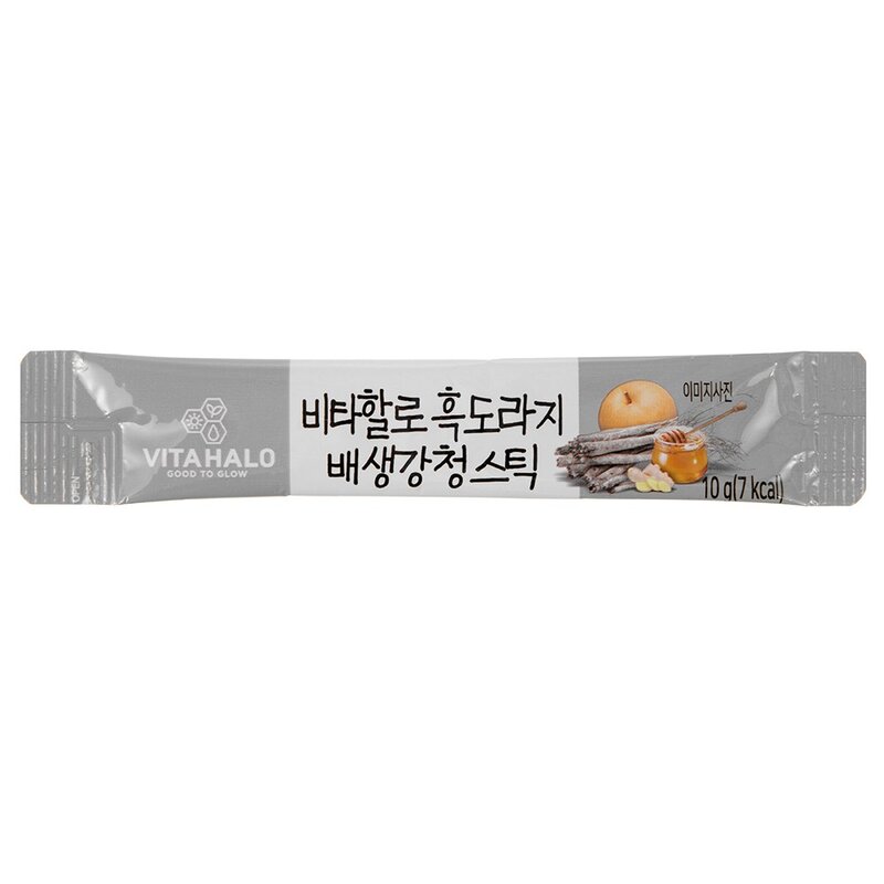 비타할로 흑도라지 배 생강 청 스틱, 1개, 1kg