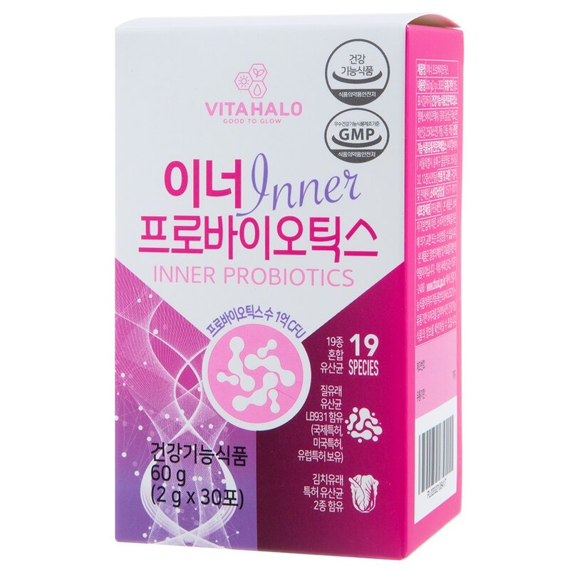 비타할로 이너 프로바이오틱스, 60g, 1개