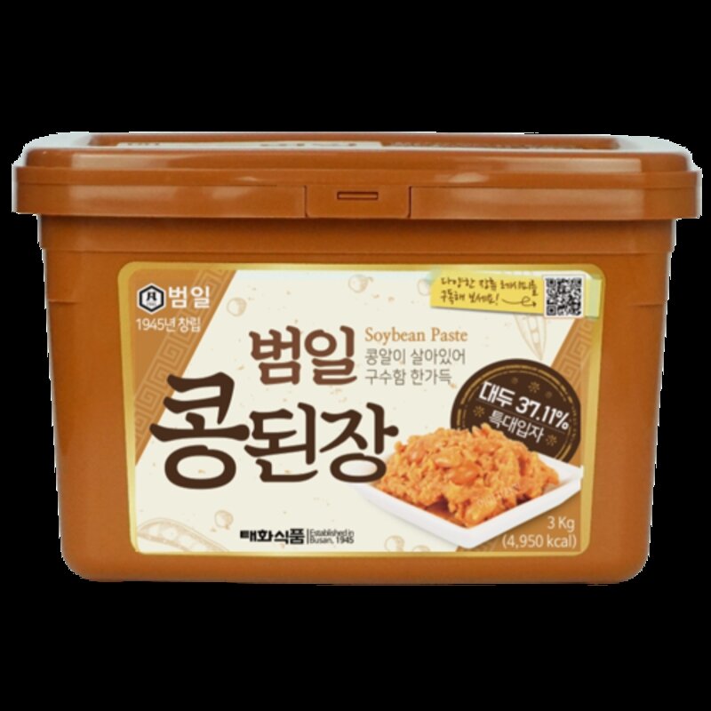 범일 콩된장 특대입자, 3kg, 1개