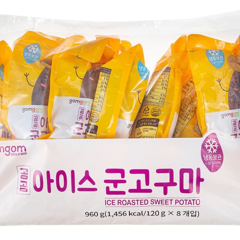 곰곰 아이스 군고구마, 120g, 8개