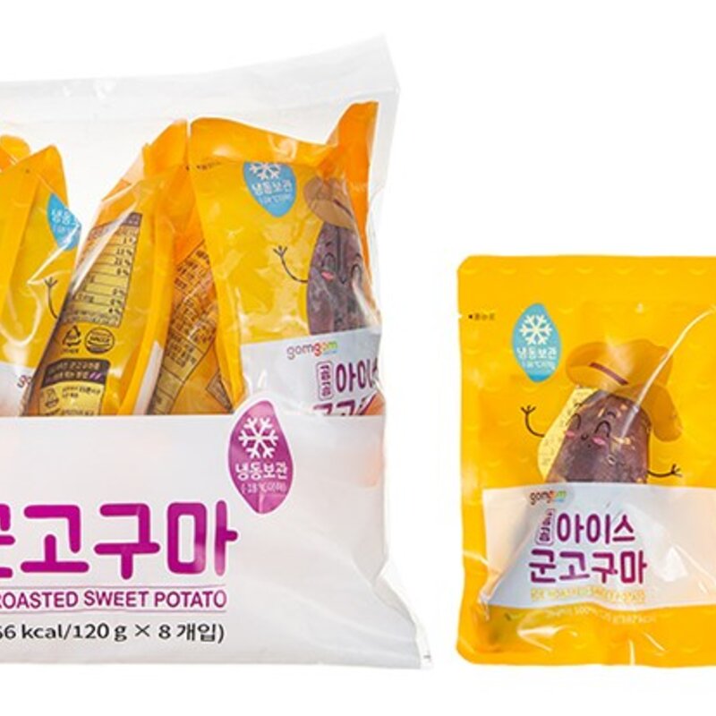 곰곰 아이스 군고구마, 120g, 8개