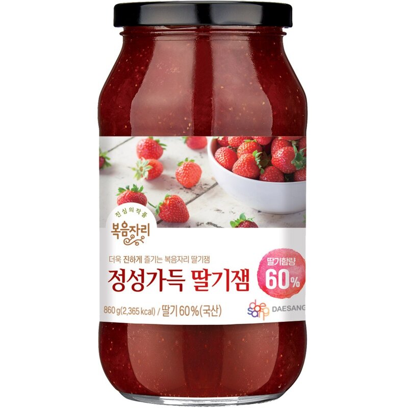 복음자리 정성가득 딸기잼, 860g, 1개