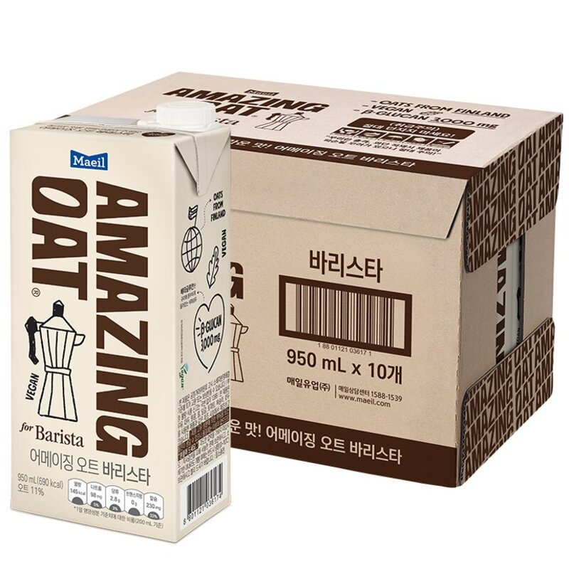 매일유업 어메이징 오트 1L, 950ml, 1개