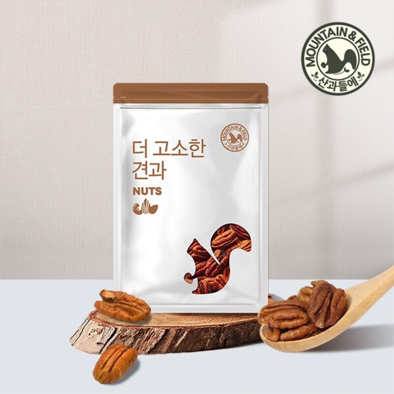 [산과들에] 피칸 400g+400g 견과류, 피칸400g*2봉, 2개, 400g