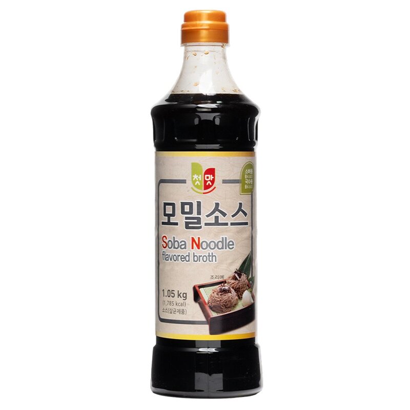 첫맛 모밀소스, 1.05kg, 1개