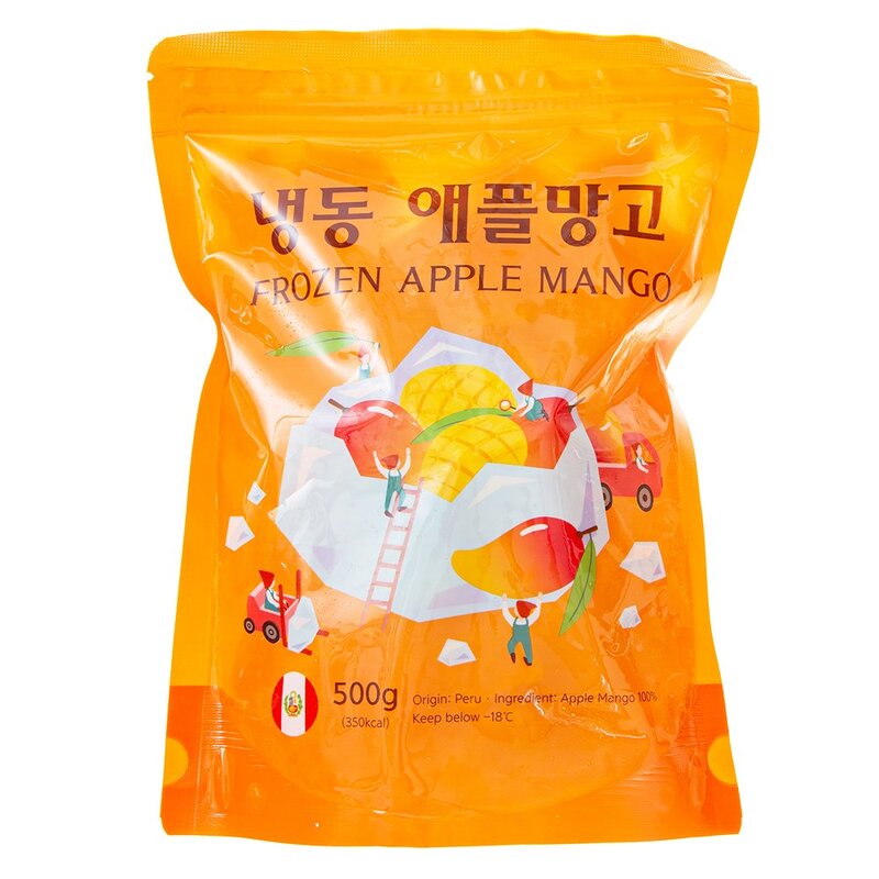 웰프레쉬 애플망고 (냉동), 500g, 1개