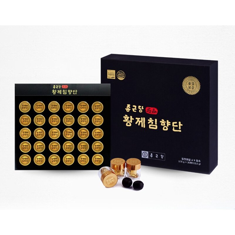 종근당 황제 침향단 + 쇼핑백, 112.5g, 1개