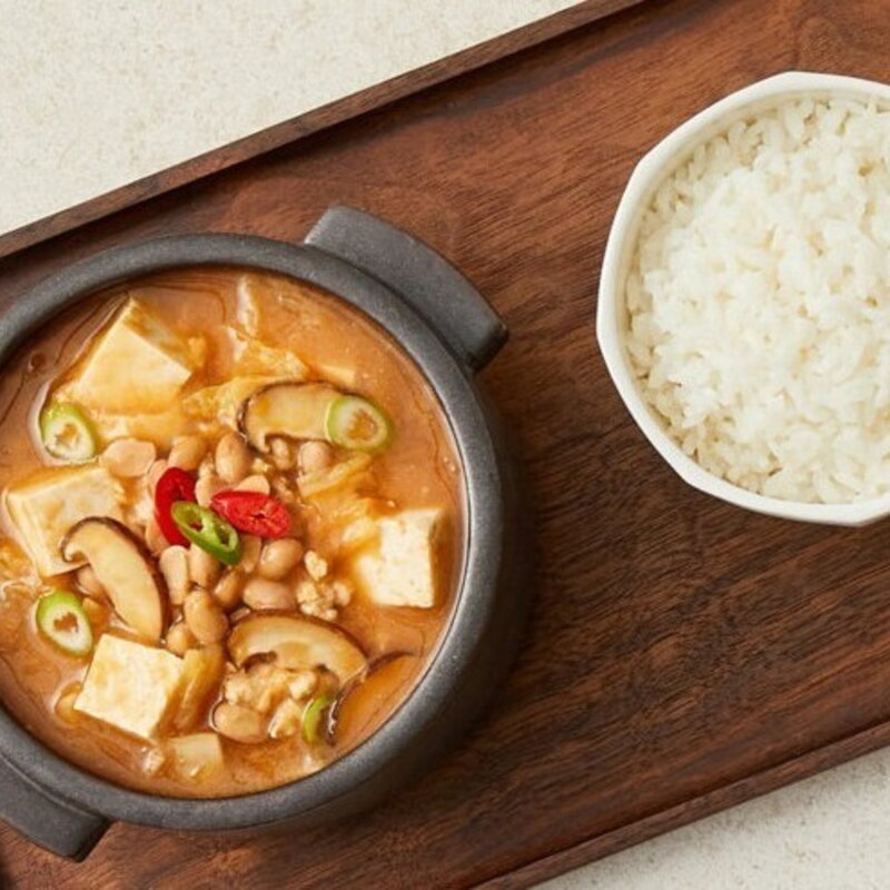 비비고 두부 청국장찌개, 460g, 5개