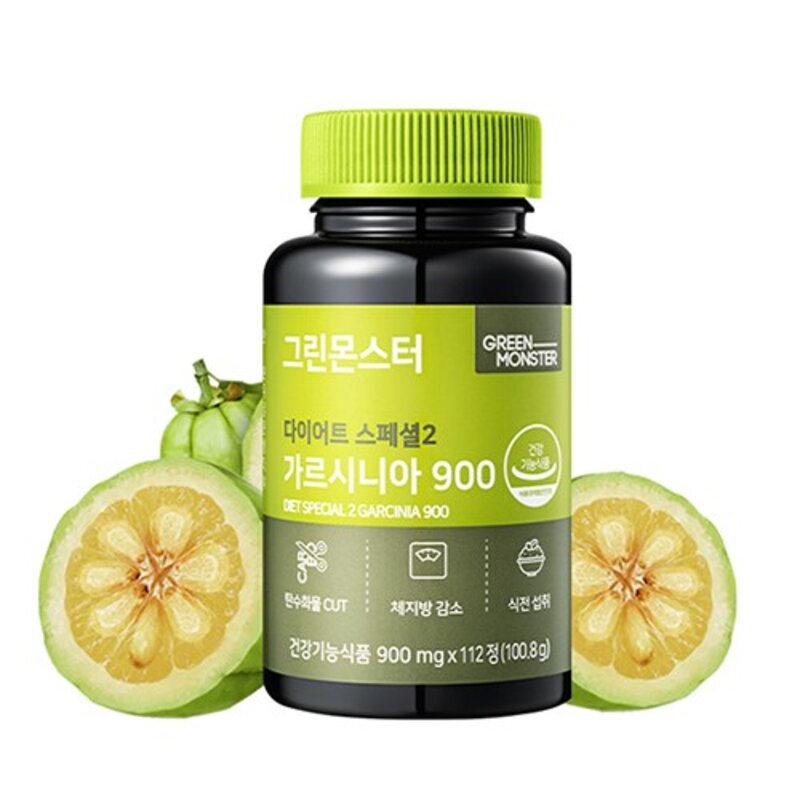 그린몬스터 다이어트 스폐셜2 가르시니아900, 112정, 900mg, 1개