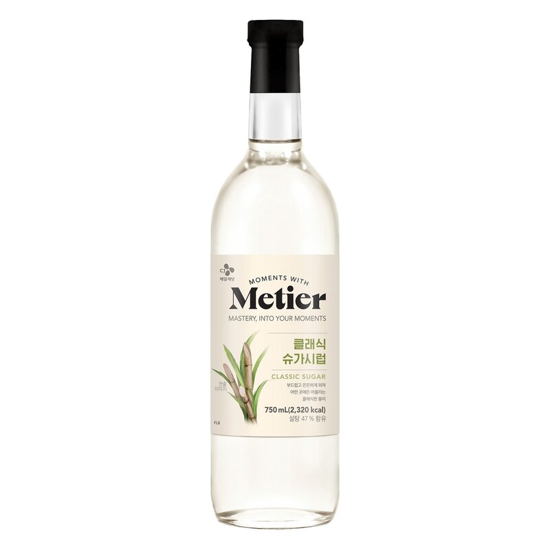 메티에 클래식슈가 시럽, 1개, 750ml