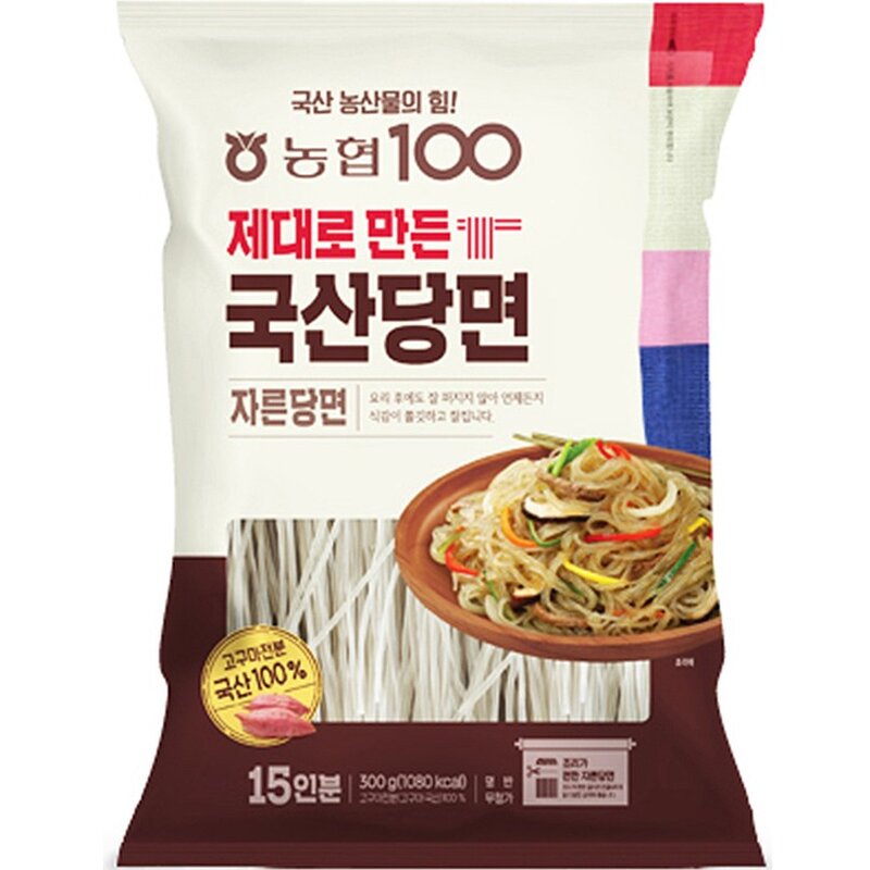 농협100 제대로 만든 자른당면, 300g, 1개