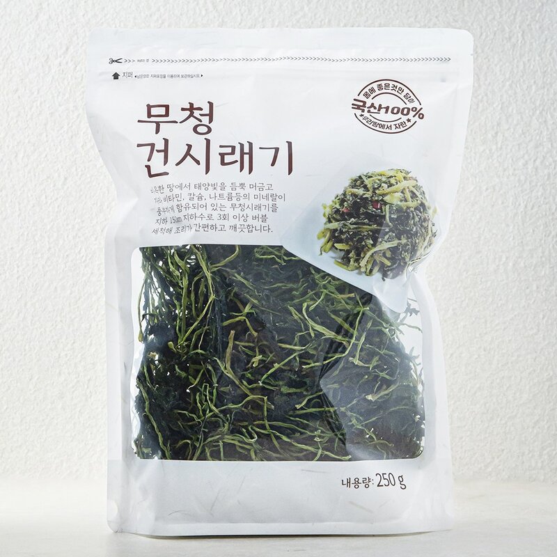 산들 무청 건시래기, 250g, 1개