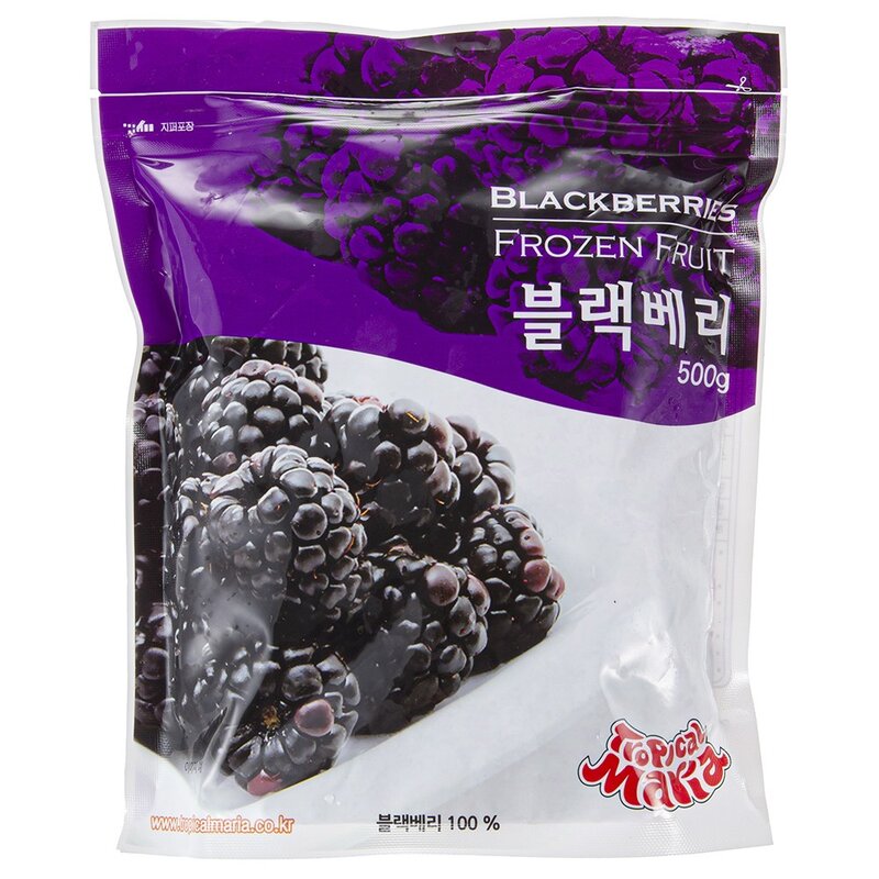 트로피칼마리아 블랙베리 (냉동), 500g, 1개