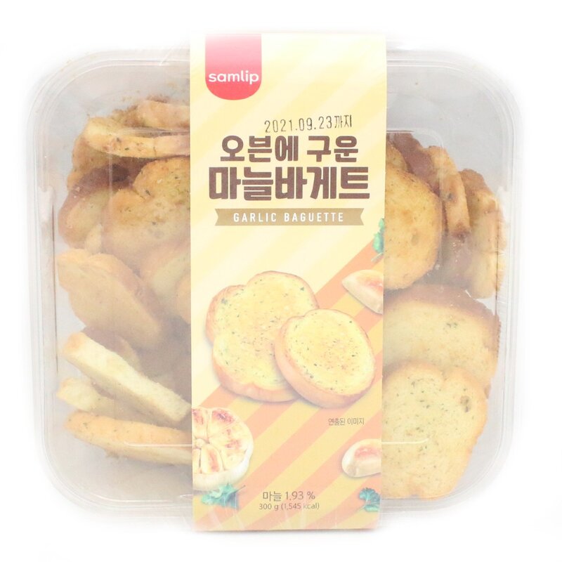 삼립 오븐에 구운 마늘바게트, 300g, 2개