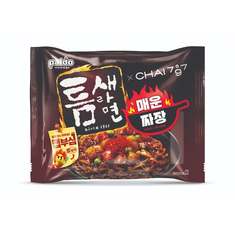 틈새라면 매운짜장 200g, 8개