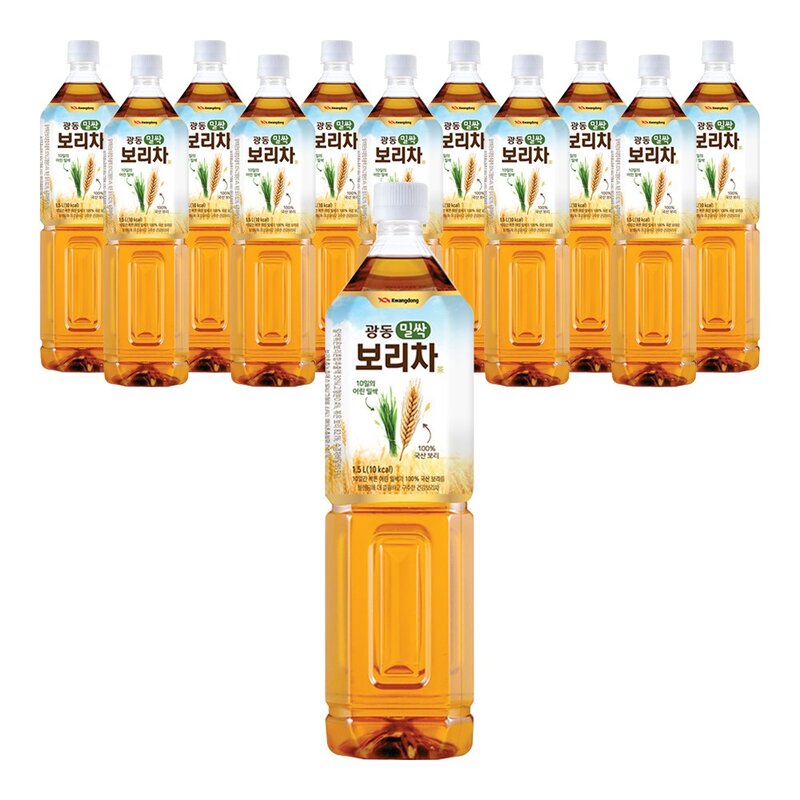 광동 밀싹 보리차, 500ml, 24개