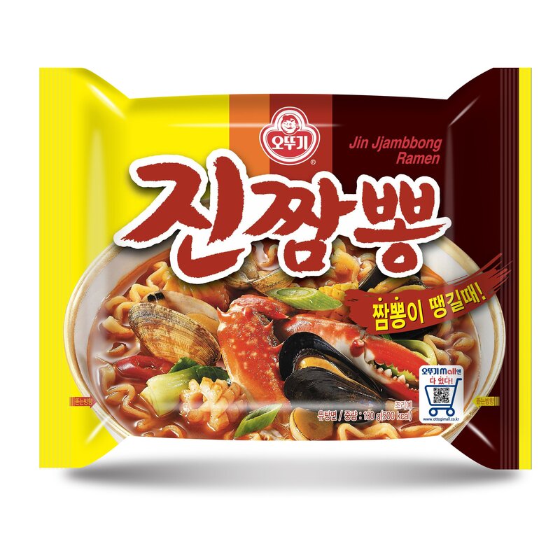 오뚜기 진짬뽕 130g, 4개