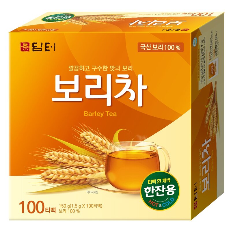 담터 깊고 구수한 보리차, 1.5g, 100개입, 1개