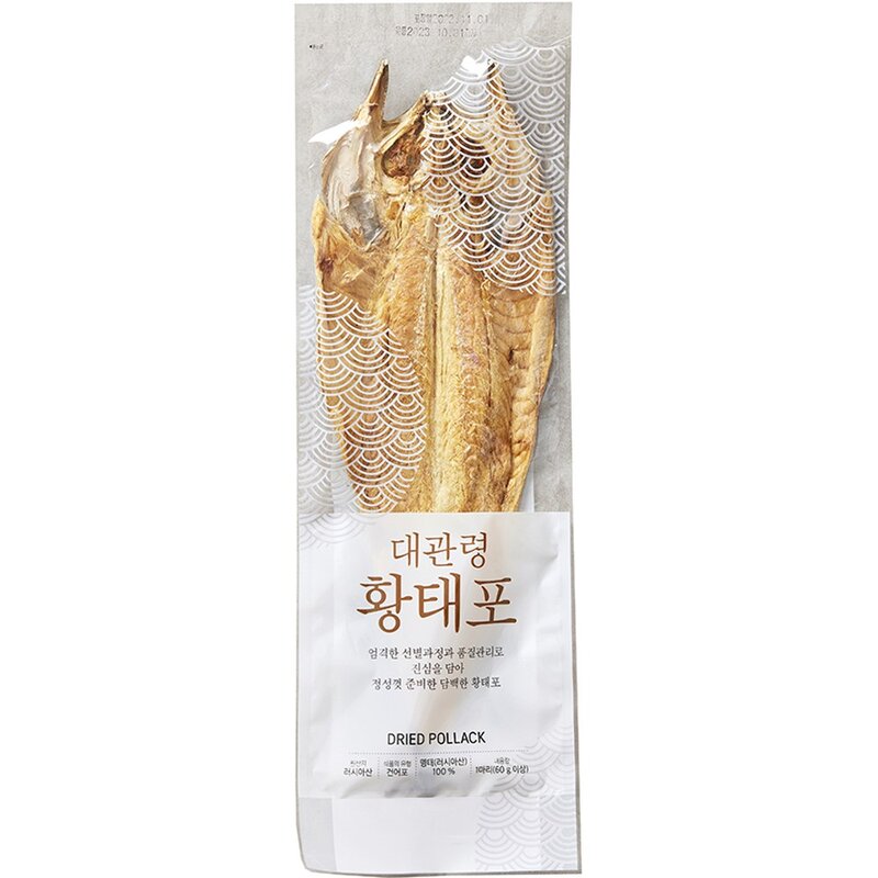 대관령 황태포, 60g, 1개