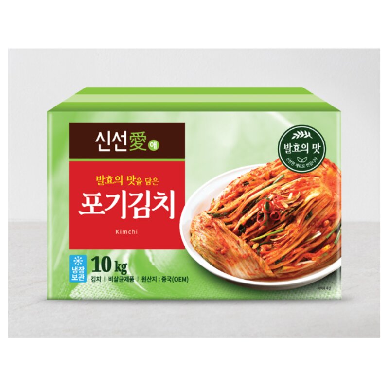 신선애 포기 김치 10kg, 1개