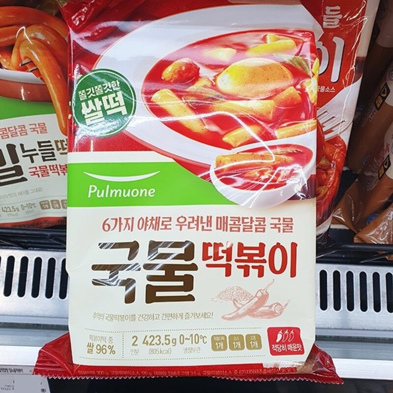 풀무원 쌀 국물 떡볶이 423.5g x 3개