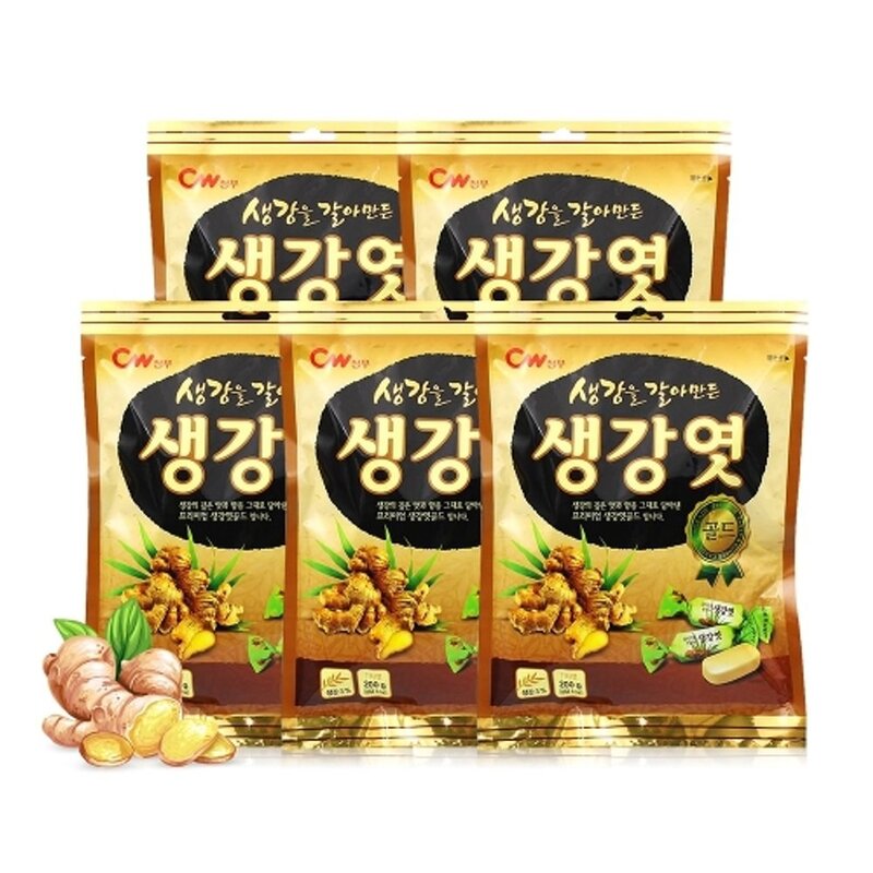 청우식품 갈아만든 생강엿, 200g, 2개