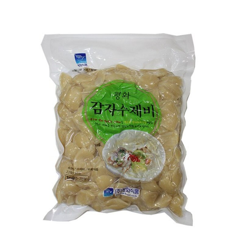 평화 감자수제비1kg, 1개, 1kg