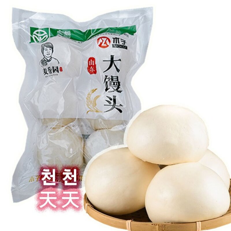 중국수입 마이썅원 산동 찐빵 600g 중국전통만투/상세페이지 내용 충족시 사은품증정, 1개