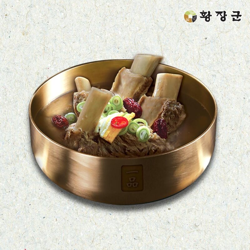 황장군 일품 갈비탕 골드라벨, 1kg, 8개