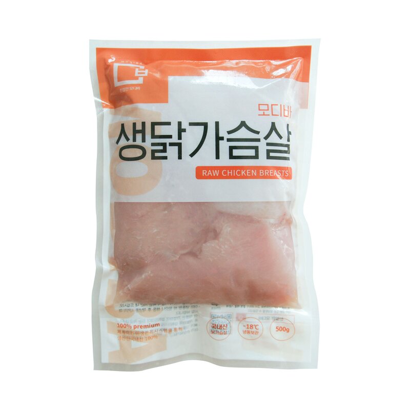 모디바 국내산 냉동 닭가슴살( 1kgX2팩), 1kg, 2개