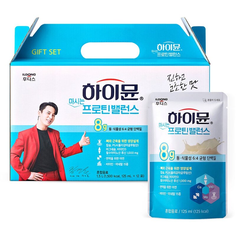 하이뮨 마시는 프로틴 밸런스, 125ml, 36개