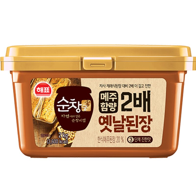 해표 순창궁 옛날된장, 500g, 1개