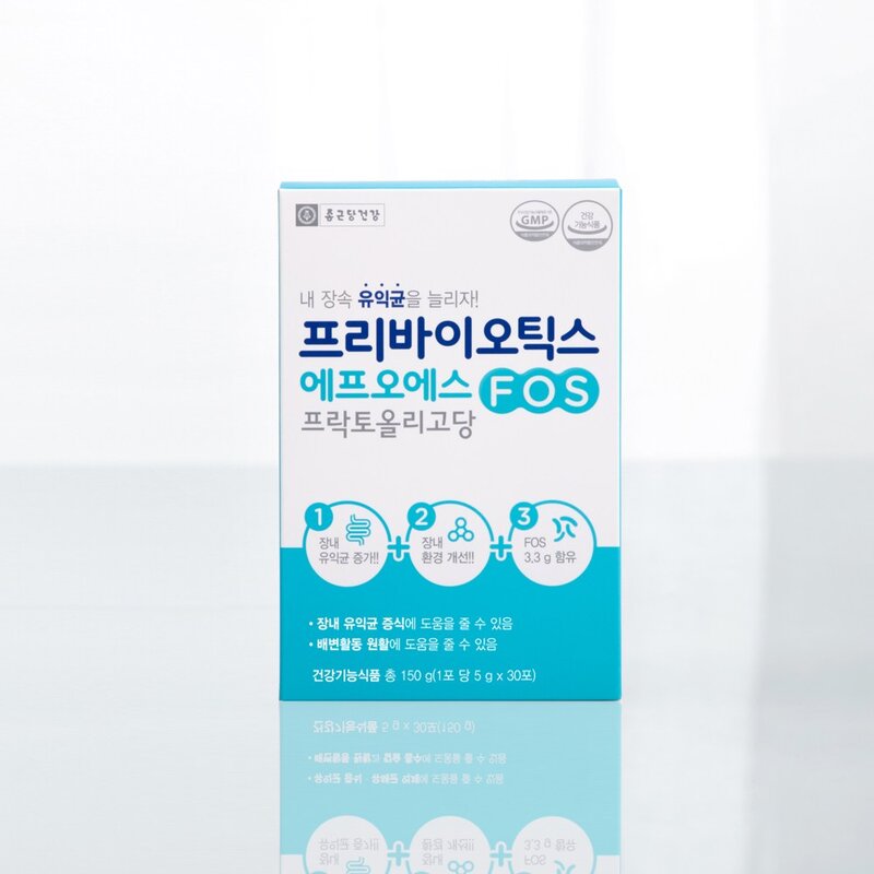 종근당건강 프리바이오틱스 에프오에스, 30회분, 150g, 3개