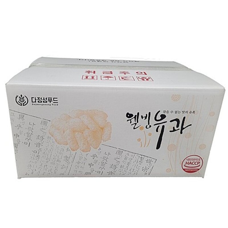 다정성한과 1.5kg 벌크형 혼합유과, 1개