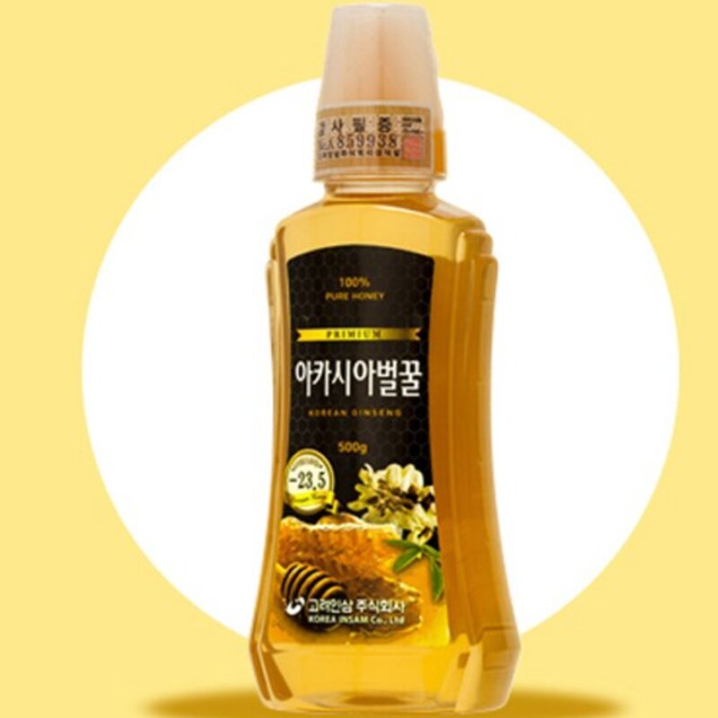 고려인삼 아카시아 벌꿀, 500g, 1개